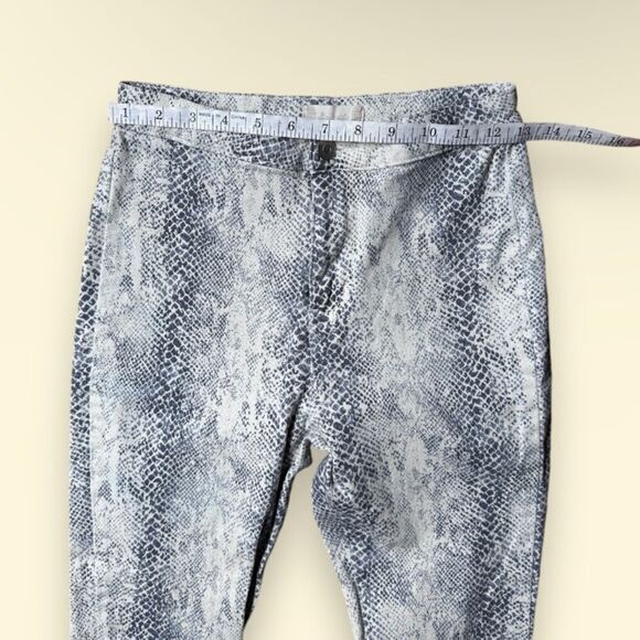 Altar’s State Snakeskin Bell Bottom High Waist Jeans sz Small - Picture 4 of 10